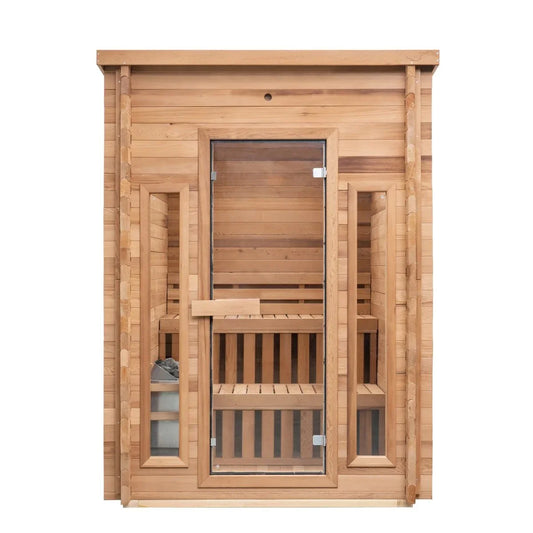 OasisLux Cabin Outdoor Sauna - 4 Person