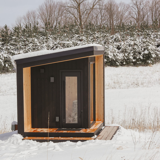 Oasislux Outdoor  Traditional Sauna Up to 3 people with Porch